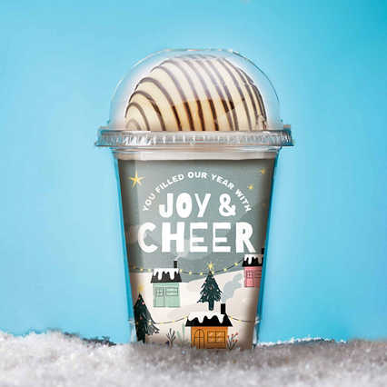 Hot Cocoa Bomb Cup - Joy & Cheer