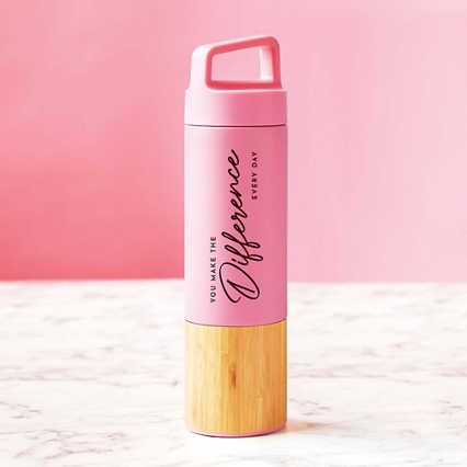 Bamboo Impact Water Bottle - Difference