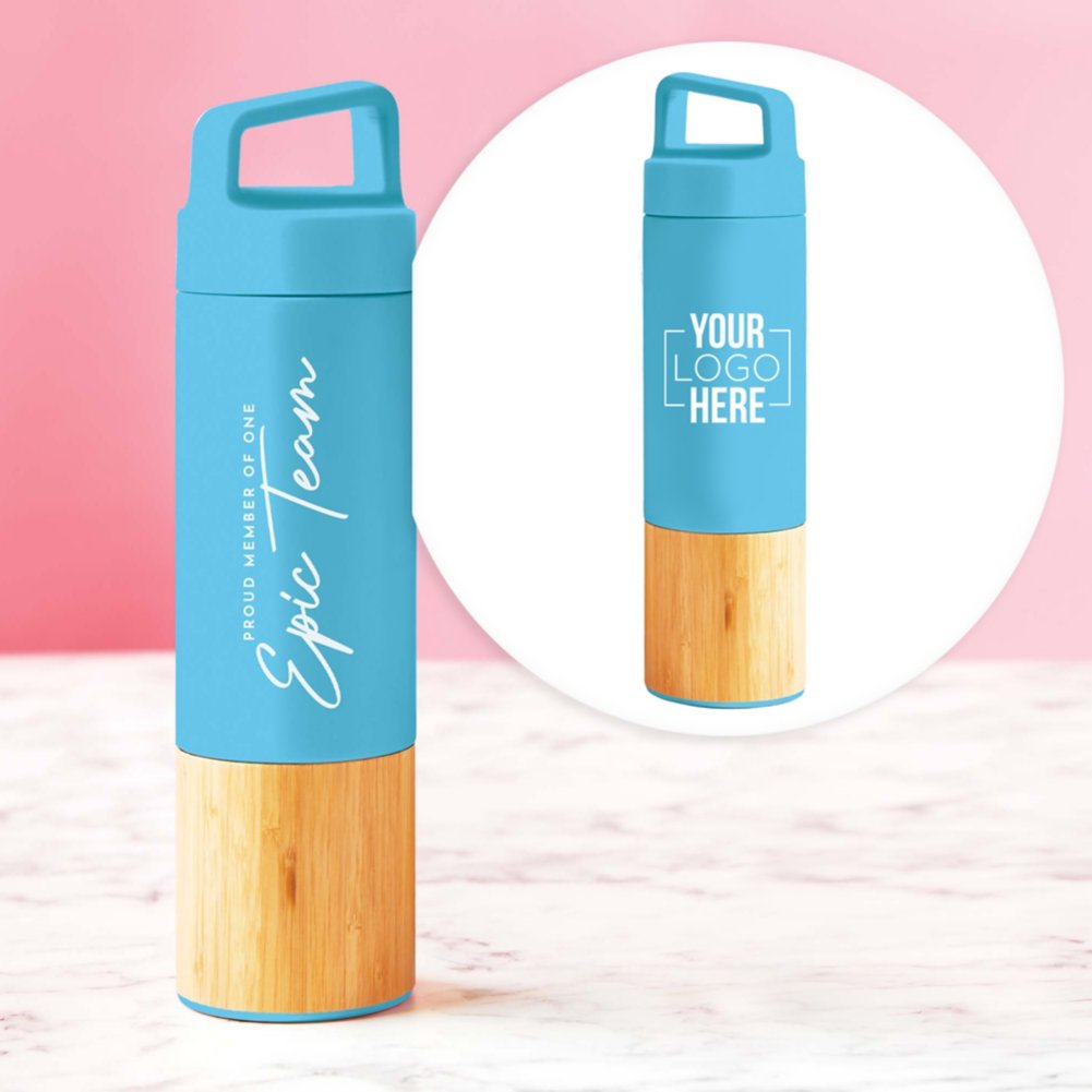 Custom: Bamboo Impact Water Bottle - Epic Team