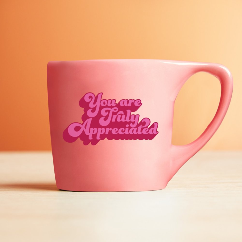 View larger image of Cheerful Ceramic Mug - Appreciated