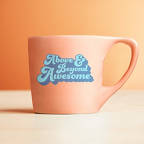 View larger image of Cheerful Ceramic Mug - Above & Beyond