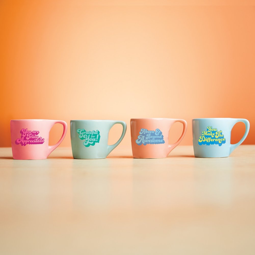 Cheerful Ceramic Mug - Grateful For You