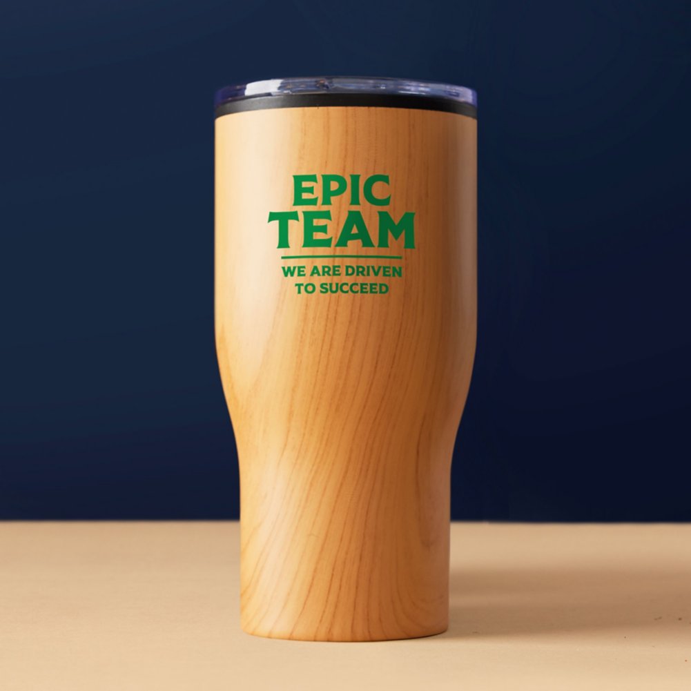 View larger image of Wood Finish Big Sip Tumbler - Epic Team
