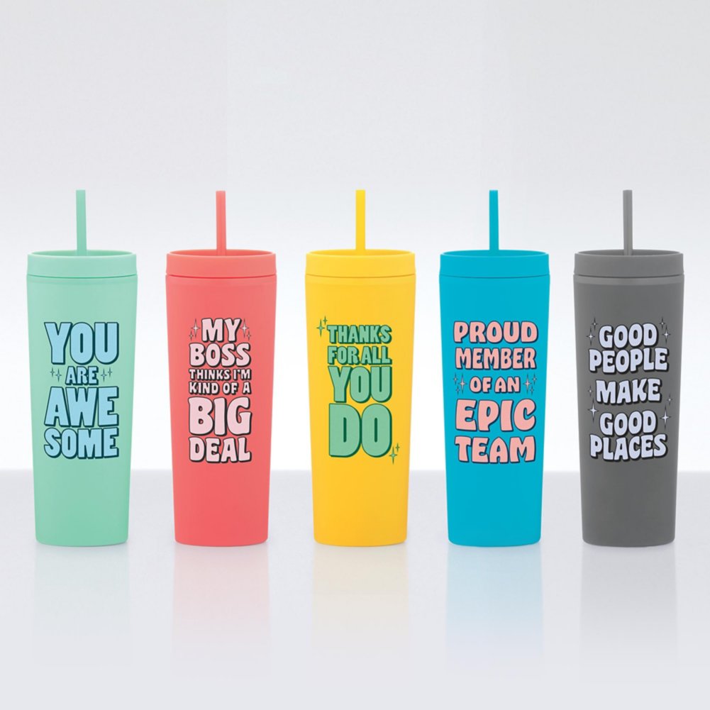 MonoColor Soft Finish Tumbler - You Are Awesome