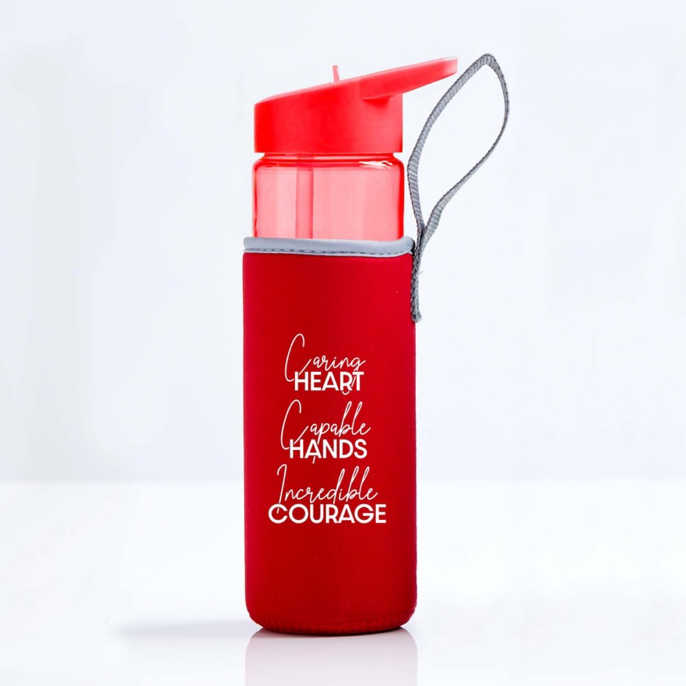 View larger image of Voyager Sport Bottle - Caring Hearts