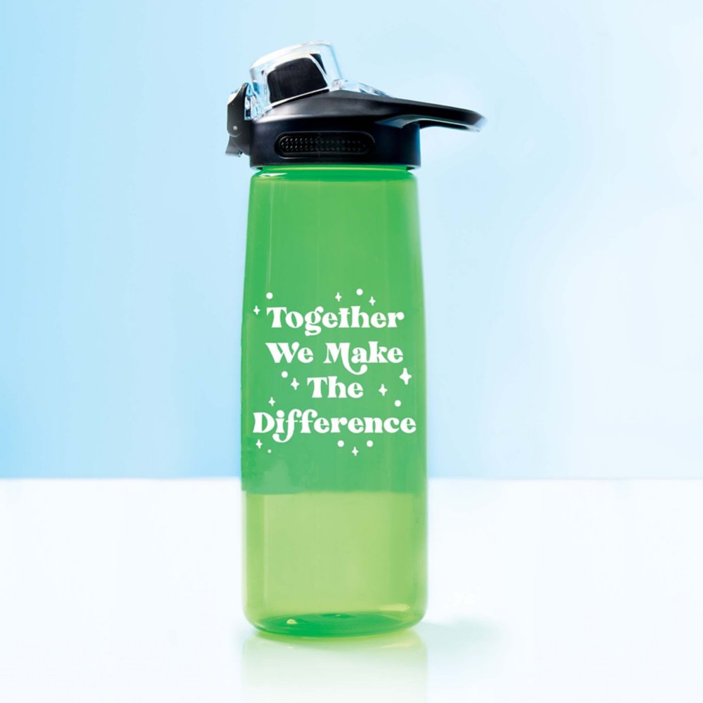 View larger image of Vibrant Spark Water Bottle - Together We Make the Difference