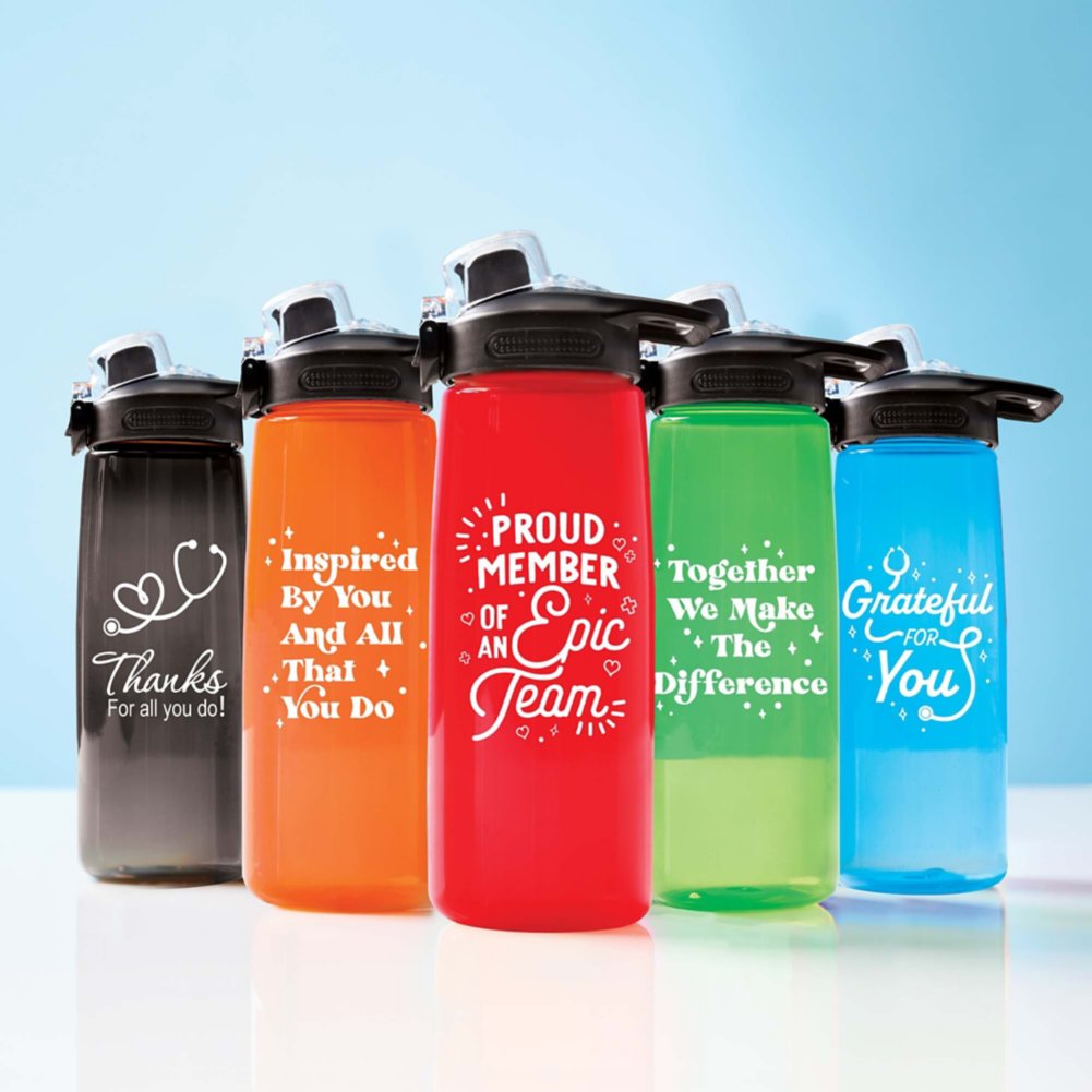 Vibrant Spark Water Bottle - Together We Make the Difference
