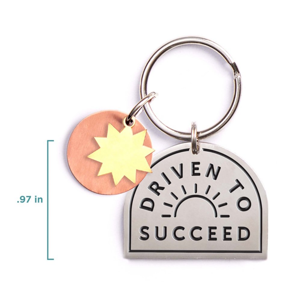 Charming Copper Keychain - Driven