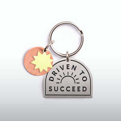 Charming Copper Keychain - Driven