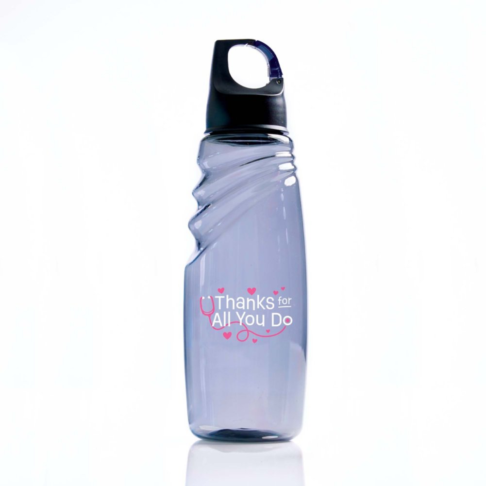 View larger image of Clip-It Sport Water Bottle - Thanks