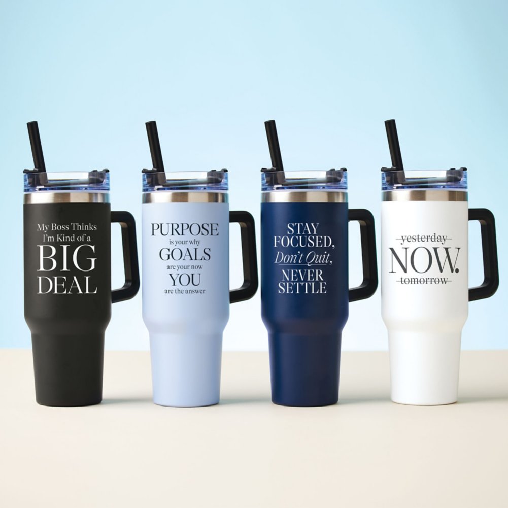 40 oz Thirst Quencher Tumbler - NOW