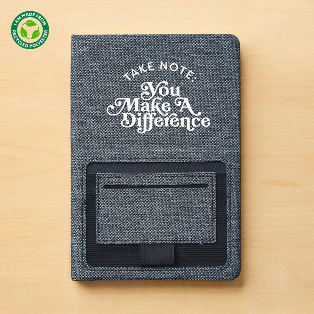 Sustainably Smart Recycled Notebook - Make a Difference