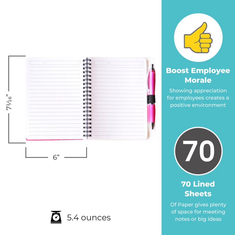 Color Pop Value Journal & Pen - You Make A Difference