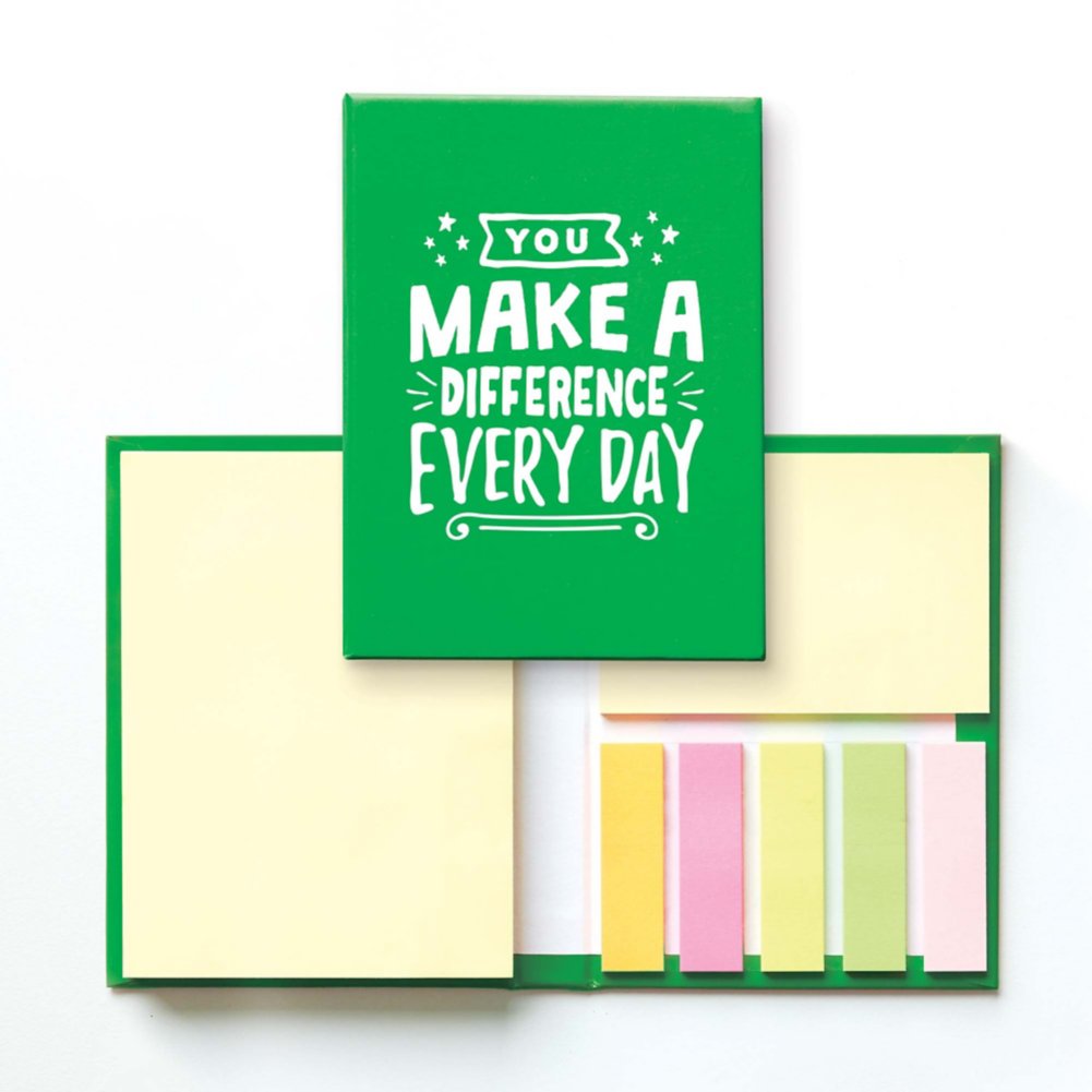 All-in-One Sticky Notebooklet - You Make A Difference