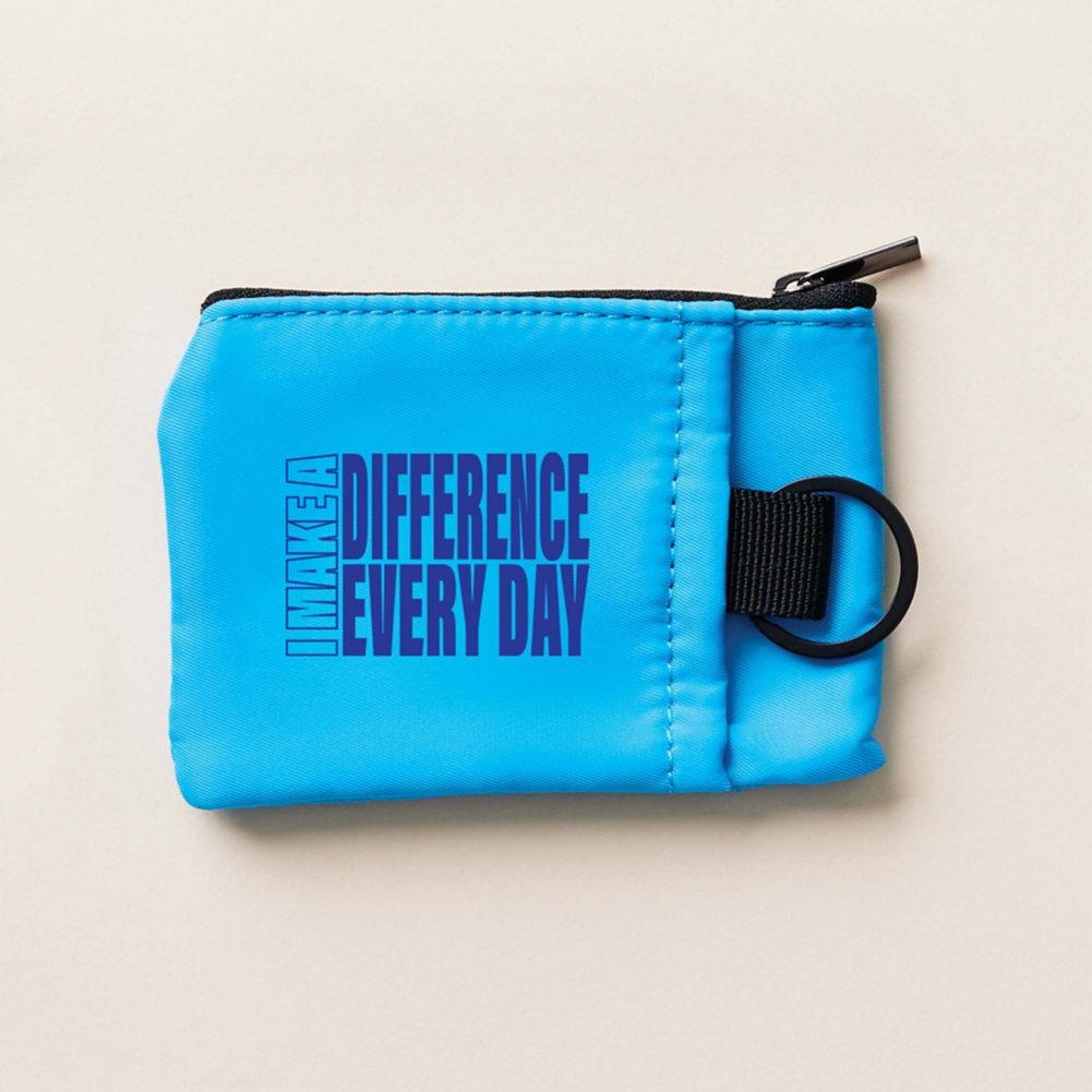 Value Card Carrier Key Chain - Making a Difference