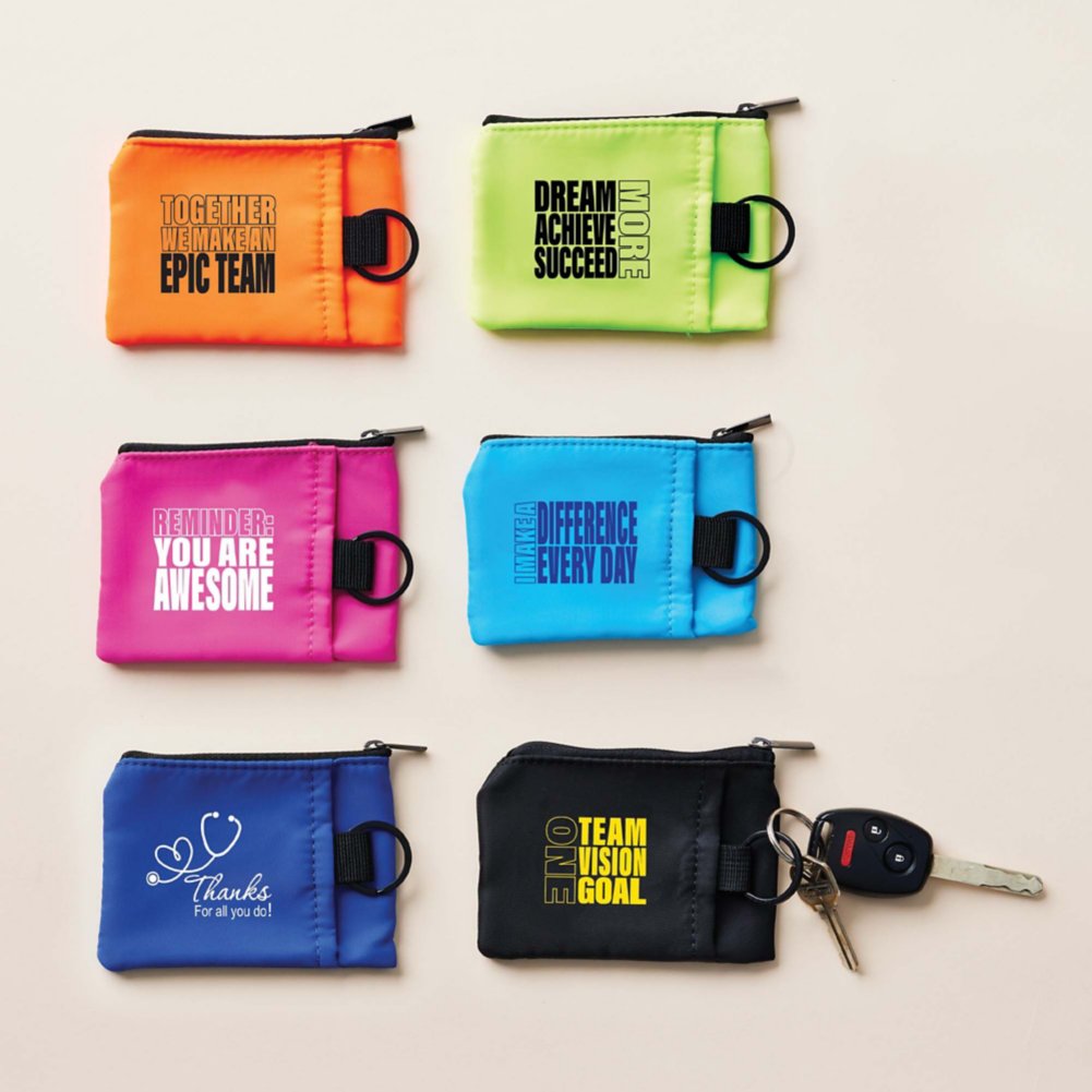 Value Card Carrier Key Chain - Making a Difference