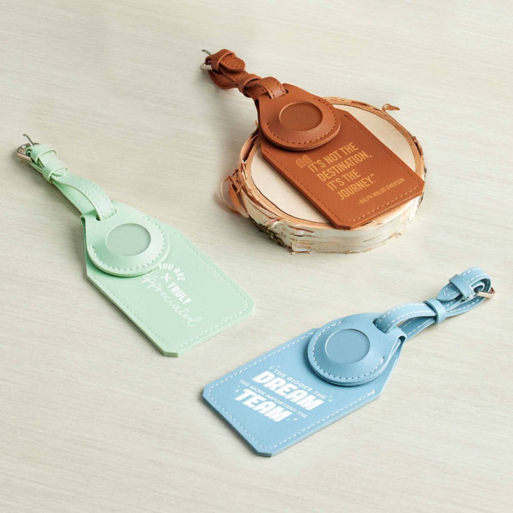 Apple AirTag Luggage Tag Holder Dream Team Baudville