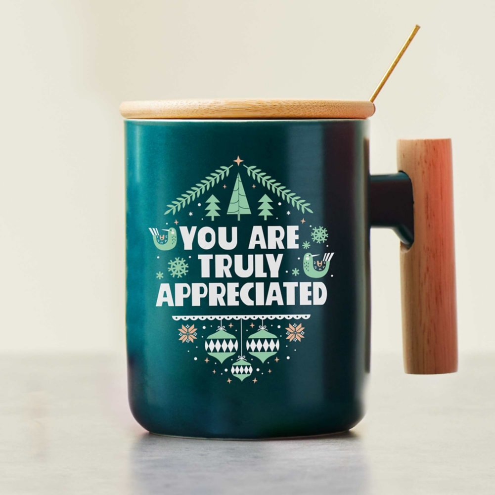 Festive Nordic Mug Gift Set - Truly Appreciated