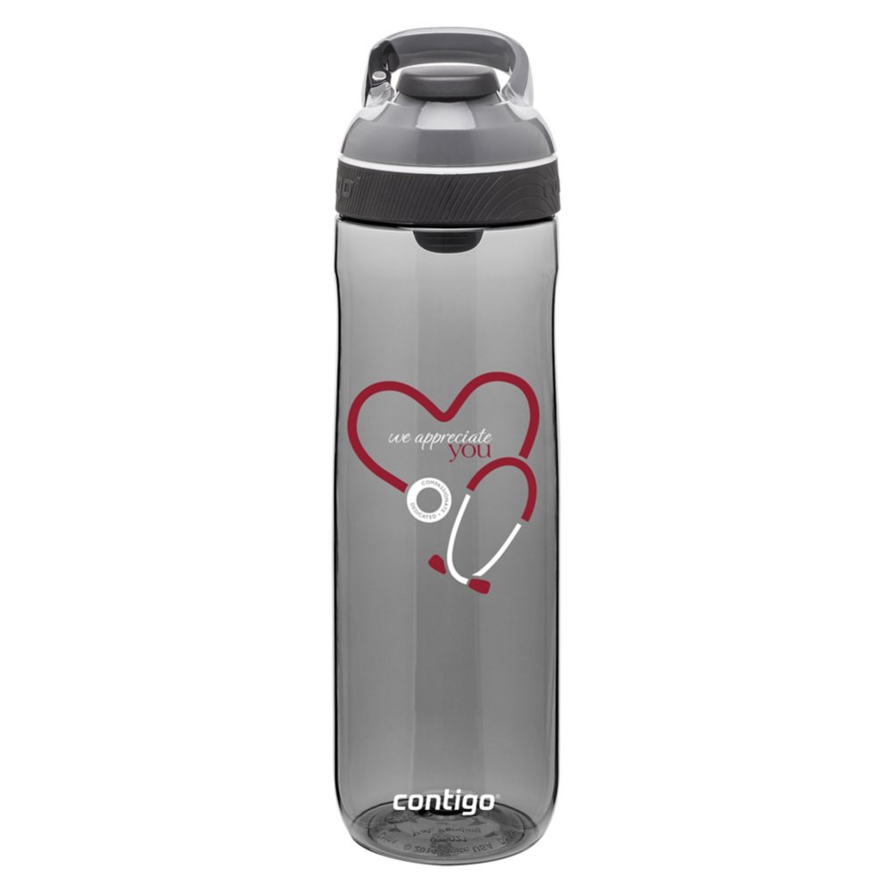View larger image of Contigo Water Bottle - Stethoscope: We Appreciate You