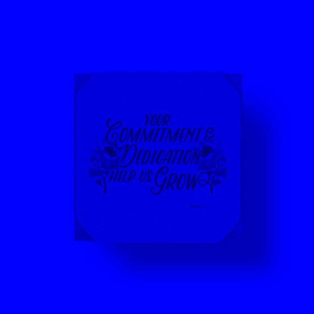 Appreciation Plant Cube Your Commitment Dedication Baudville