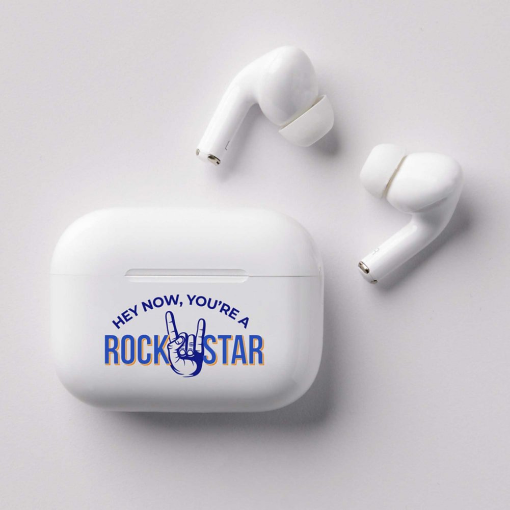 Just Like the Real Thing! Wireless Earbud Set - Rockstar