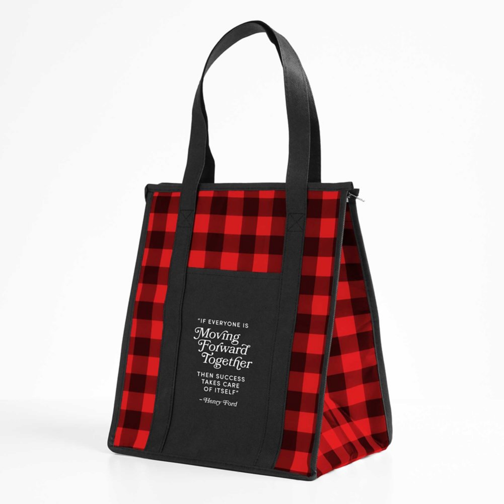 Northwoods Checkered Cooler Tote - Henry Ford