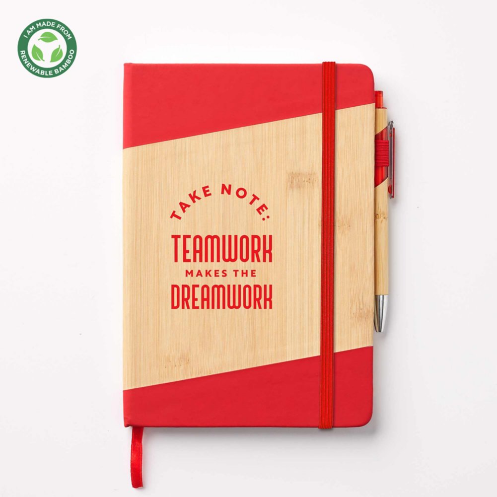 Take Note! Bamboo Journal & Pen Set - Dreamwork