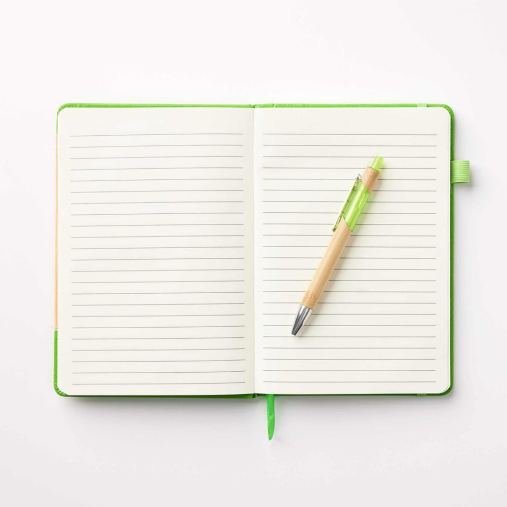 Take Note! Bamboo Journal & Pen Set - Make a Difference