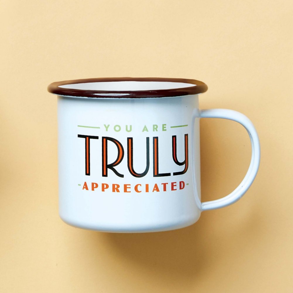 View larger image of Deco the Halls Two-Tone Mug - You Are Truly Appreciated