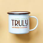 View larger image of Deja Brew Two-Tone Mug - You Are Truly Appreciated