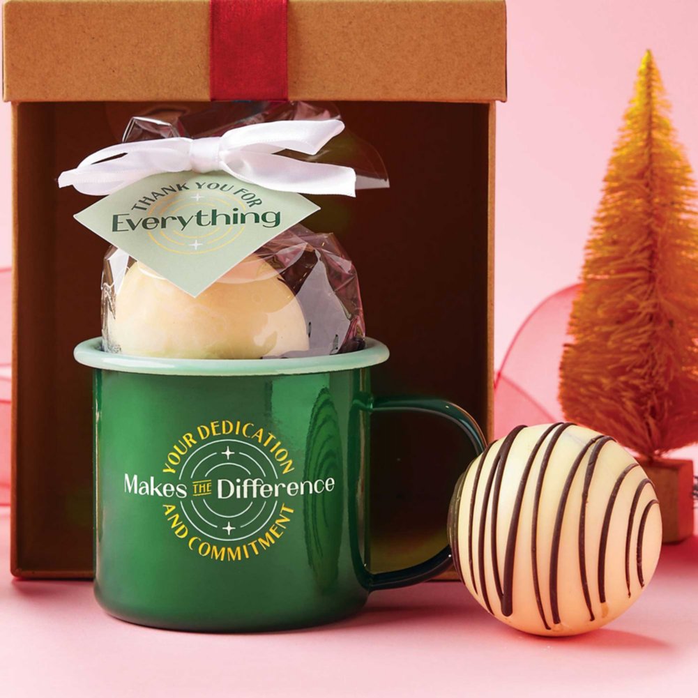 Favorite Things Hot Cocoa Gift Set Dedication & Commitment Baudville