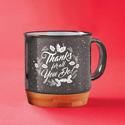 Campfire to Cubicle Bamboo Mug- Thanks For All You Do