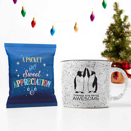 Cup of Cheer Hot Cocoa Gift Set - Thanks for Being Awesome