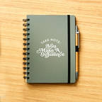 View larger image of Value Wheat Harvest Journal & Pen Set - Make A Difference