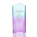 View larger image of Ombre Acrylic Trophy Collection - Obelisk