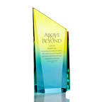 View larger image of Ombre Acrylic Trophy Collection - Slanted Rectangle