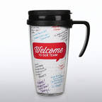 View larger image of Autograph Travel Mug - Welcome to Our Team!