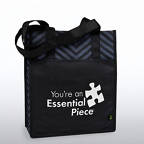 View larger image of Chevron Shopper Tote - You're an Essential Piece