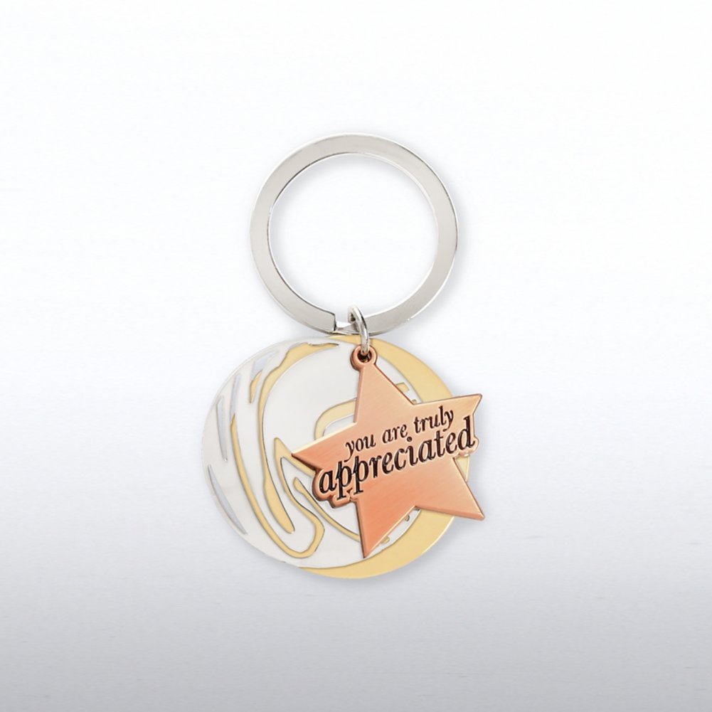 View larger image of Charming Copper Key Chain - You Are Truly Appreciated