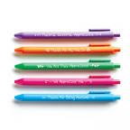 View larger image of Colorful Pen Pack - Smart Sayings