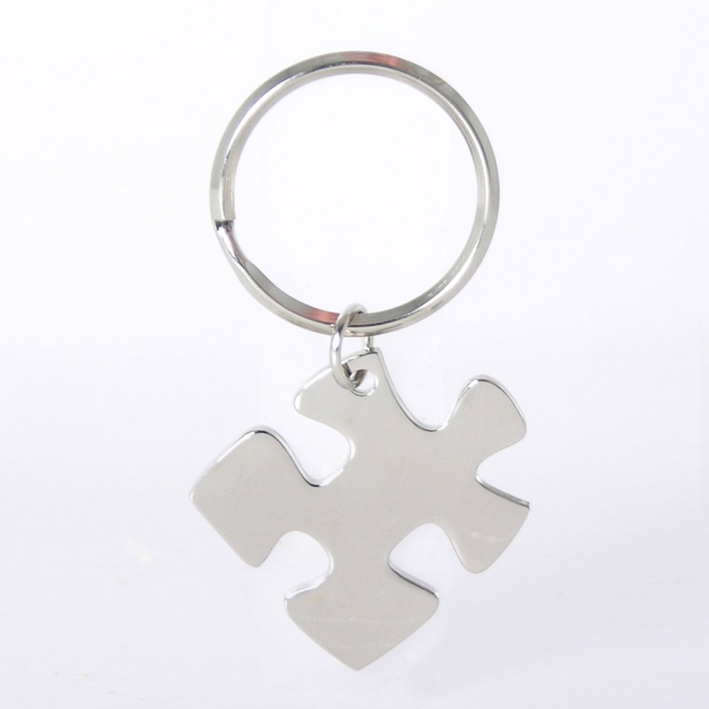View larger image of Nickel-Finish Key Chain - Essential Piece