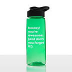 View larger image of Value Everyday Vibrance Water Bottle - Hooray!