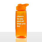 View larger image of Value Everyday Vibrance Water Bottle - Cheers