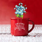 View larger image of Mini Classic Campfire Mug Planters - Unforgettable