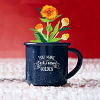 View larger image of Mini Classic Campfire Mug Planters - You Make Our Team Golden