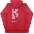 View larger image of Custom Team Luxe Bella Canvas Unisex Fleece Lined Hoodie