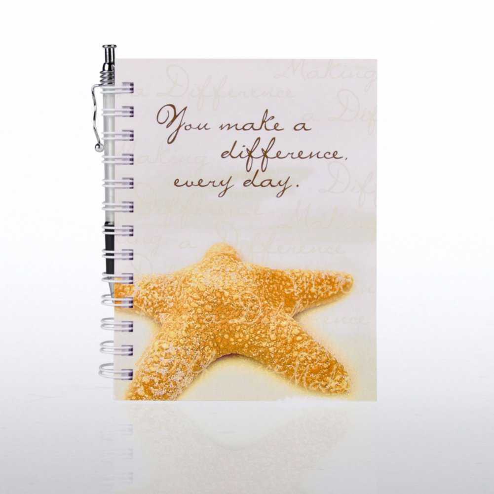 Journal, Pen & Tote Gift Set - Starfish: Making a Difference