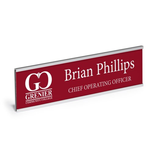 Wall Mount Engraved Nameplate | IDville