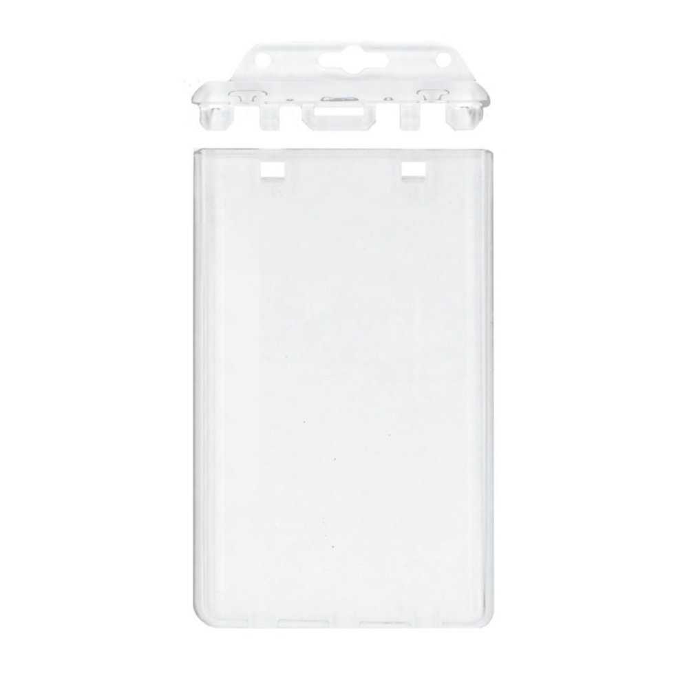 hard plastic id holder