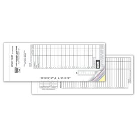 100017-Loose Deposit Ticket Sets - Maximum Entry Format100017